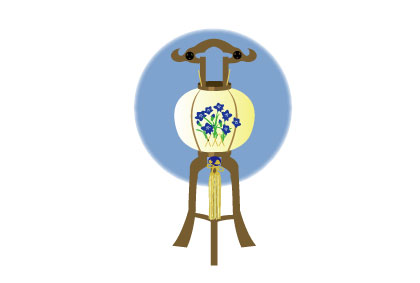 行灯のイラスト