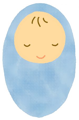 赤ちゃんのイラスト